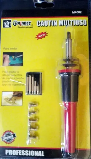 pirograbador chalimex m4002 40w 11 puntas sin garantia 0