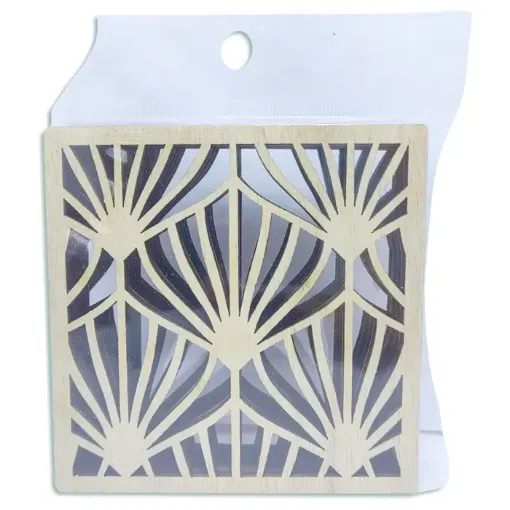 posa vasos plastico medida 98x5mms modelo gingko x4 unidades 0