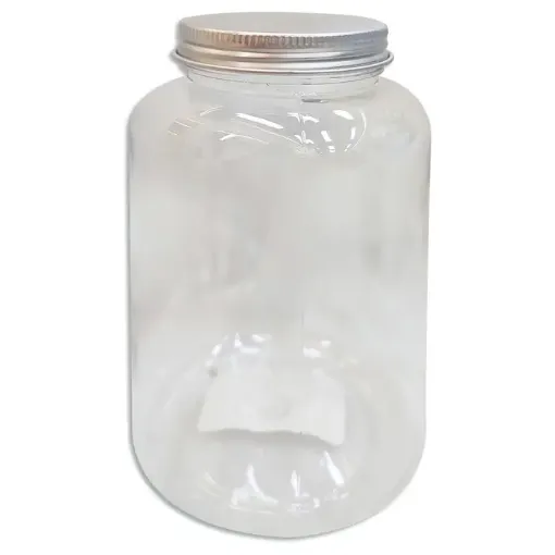 recipiente plastico frasco tapa aluminio 500ml medida 54x135mms 0