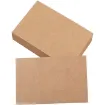 tarjeta carton kraft espesor 5mms medida 145x95mms por 50 unidades 2