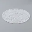 molde silicona para resina epoxi masas modelo bandeja soporte forma mandala 200x8mms 2