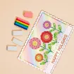 matriz relieve embossing folder para maquina troqueladora x2 planchas 16x11cms modelo maceta flores 2