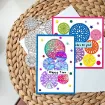 matriz relieve embossing folder para maquina troqueladora plancha 16x11cms modelo mandalas formas 2