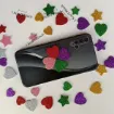 apliques adhesivos goma eva purpurina estrellas 18 corazones 25mms x50 unidades multicolor 2