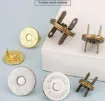 botones broches magneticos presion metalicos 10mms color oro x10 sets 1