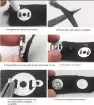 botones broches magneticos presion metalicos 10mms color oro x10 sets 5