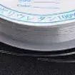 tanza elastica elastizada transparente 0 6mms espesor rollo 10 5mts 1