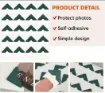 esquinero carton 2cms aplique adhesivo para scrapbooking fotos plancha x24 unidades negro dorado 9