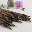 pincel para caligrafia tradicional china mango madera 24cms punta redonda gruesa cerda 2