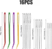 set agujas mano para costura pasa facil ojo grande set 16 agujas surtidas 1