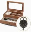 sujetadores mini metal brad fasteners anillo para scrapbooking 38x20mm x5 unidades color oro viejo 4
