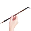 pincel para caligrafia tradicional china mango madera 24cms punta redonda gruesa cerda 4