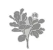 sello decorativo sobre relieve eq 17cms coleccion jardin botanico modelo 2519 0