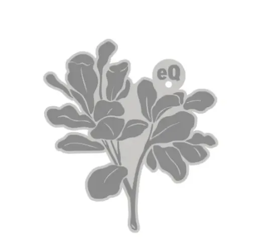 sello decorativo sobre relieve eq 17cms coleccion jardin botanico modelo 2519 0