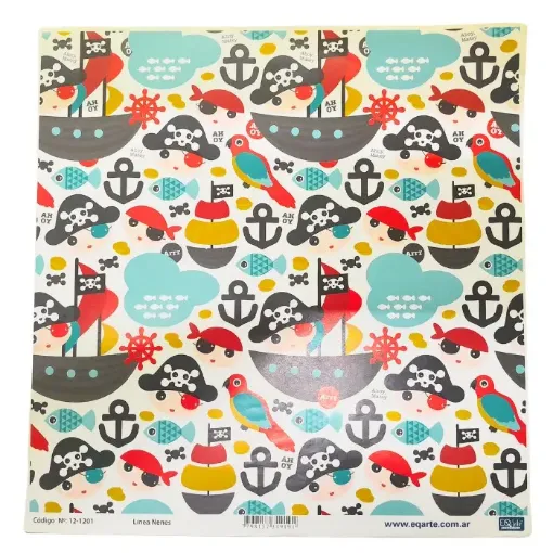 lamina para decoupage eq arte 30 30cms linea nenes 12 1201 0