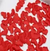 aplique parche bordado poliester para tela modelo corazon rojo 35mms por 10 unidades 0