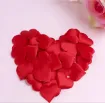 aplique parche bordado poliester para tela modelo corazon rojo 35mms por 10 unidades 1