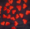aplique parche bordado poliester para tela modelo corazon rojo 35mms por 10 unidades 2