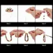 tanza elastica elastizada transparente crystal string 0 7mms espesor rollo 15mts 2