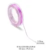 tanza elastica elastizada 0 5mms espesor set 10 rollos 9mts colores surtidos 2