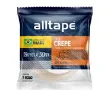 cinta papel adhesiva enmascarar alltape crepe 18mms rollo 50mts 2