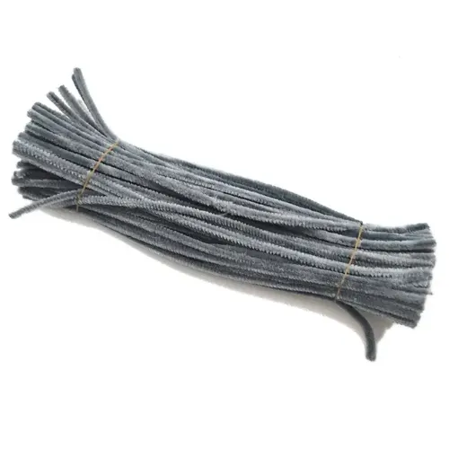 chenil limpia pipas colores 300x6mms paquete x100 unidades color gris 0
