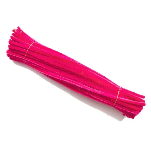 chenil limpia pipas colores 300x6mms paquete x100 unidades color fucsia 0