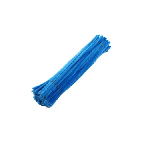 chenil limpia pipas colores 300x6mms paquete x100 unidades color azul oscuro 0