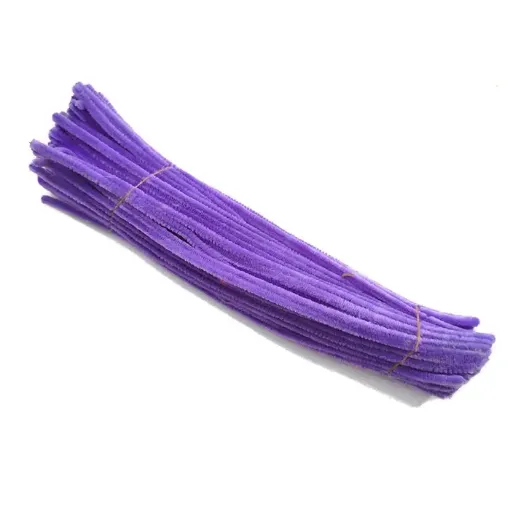 chenil limpia pipas colores 300x6mms paquete x100 unidades color purpura 0