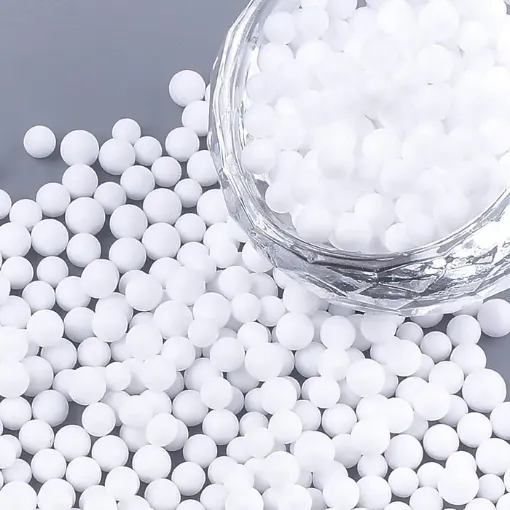 bolitas esferas mini telgopor espuma plast 6mms bolsa blancas 0