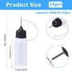 frasco 10ml envase para liquidos pegamento mini botella aplicadora set x10 unidades 2