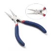 pinza alicate minipara bijouterie joyeria acero al carbono ferroniquel punta conica redonda 0