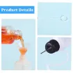 frasco 10ml envase para liquidos pegamento mini botella aplicadora por unidad 6