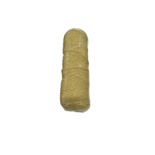 cordon algodon para macrame 3mms rollo 100mts color burlywood 0