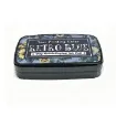 almohadilla tinta al aceite para sellos ink pad abc para scrapbooking 95x55x22mms color azul retro 0