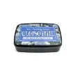 almohadilla tinta al aceite para sellos ink pad abc para scrapbooking 95x55x22mms color azul dodger 0