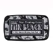 almohadilla tinta al aceite para sellos ink pad abc para scrapbooking 95x55x22mms color negro 0