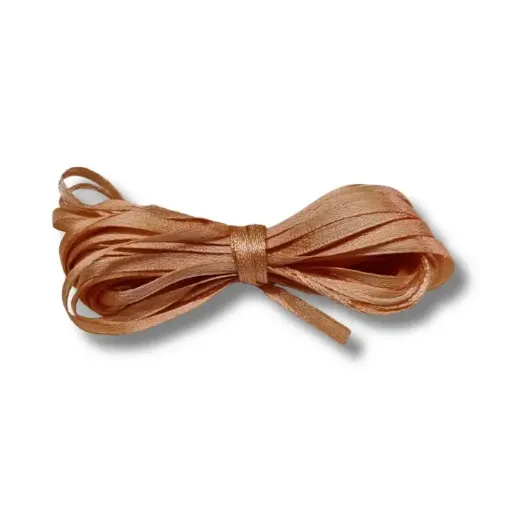 cinta raso doble faz satinada no 0 3mm por 5mts color salmon 0