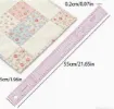 regla acrilico flexible multifuncional para realizar patrones costura nro b 22 cuadricula 55x5cms 0