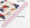 regla acrilico flexible multifuncional para realizar patrones costura nro b 22 cuadricula 55x5cms 1