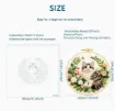 kit para bordar 20cms incluye tela hilos agujas sin bastidor motivo impreso gato flores 1