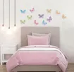 aplique mariposa organza medida 50x35mms set x20 unidades multicolor 6