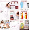 set 5 reglas acrilico flexible multifuncionales curvas francesas para realizar patrones costura 4