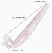 regla acrilico flexible multifuncional para realizar patrones costura nro 6501 french curve ruler 3