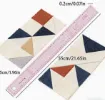 regla acrilico flexible multifuncional para realizar patrones costura nro b 22 cuadricula 55x5cms 5