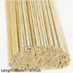 palitos maqueteros varillas para maqueta madera 30cms redondo 2mm paquete 20 unidades 1