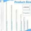 set 18 agujas hierro para coser cuero punto cruz ojo grande 6 medidas 7 62 17 78cms 2