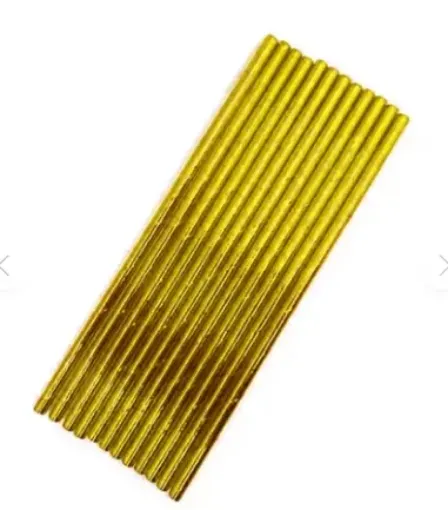 sorbitos zigzag glu glu cotillon x25 unidades 19 5cms variedad colores metalizados 0