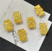 set 6 cabezales sellos metalicos para estampar cera x6 motivos diferentes 2