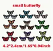 aplique parche bordado termoadhesivo para tela modelos mariposas 4 5cms por unidad varios colores 5